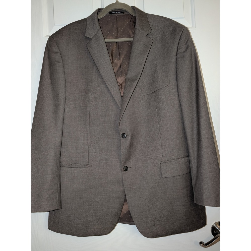 Jos. A. Bank 1906 Custom Made Brown Blazer Sport Coat Men Two Button Academia